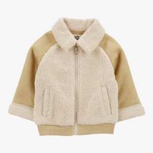 OshKosh B'gosh Baby Colorblock Fleece & Sherpa Jacket